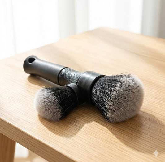 Car Interior Cleaning Brush Round Head