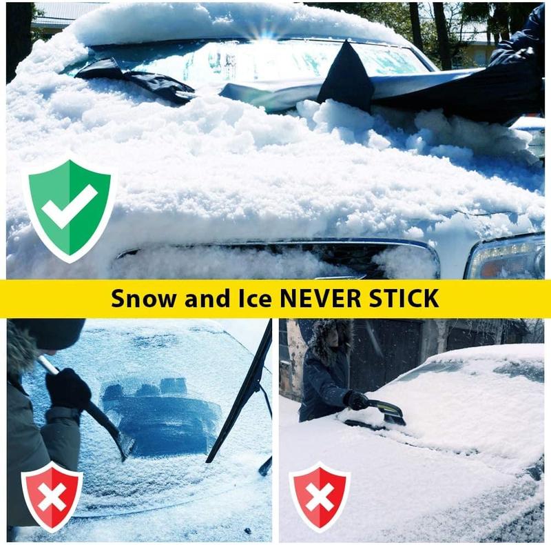 Windshield Savior: Magnetic Snow & Sun Shield - Ice-Free in Seconds! ❄️