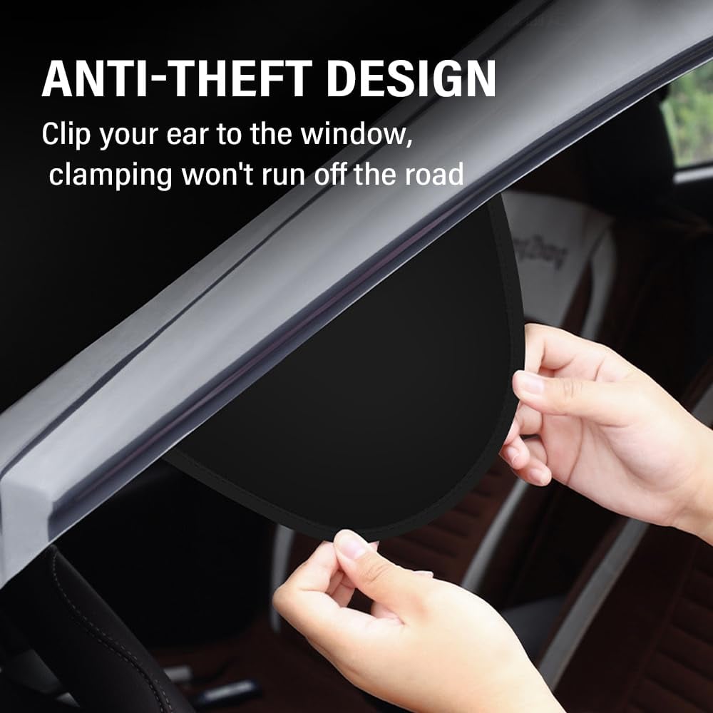Windshield Savior: Magnetic Snow & Sun Shield - Ice-Free in Seconds! ❄️