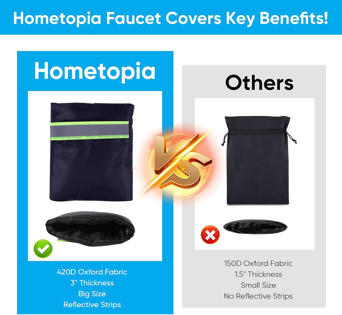 Winter Outdoor Faucet Covers | Ultimate Freeze & Frost Protection ❄️🛡️