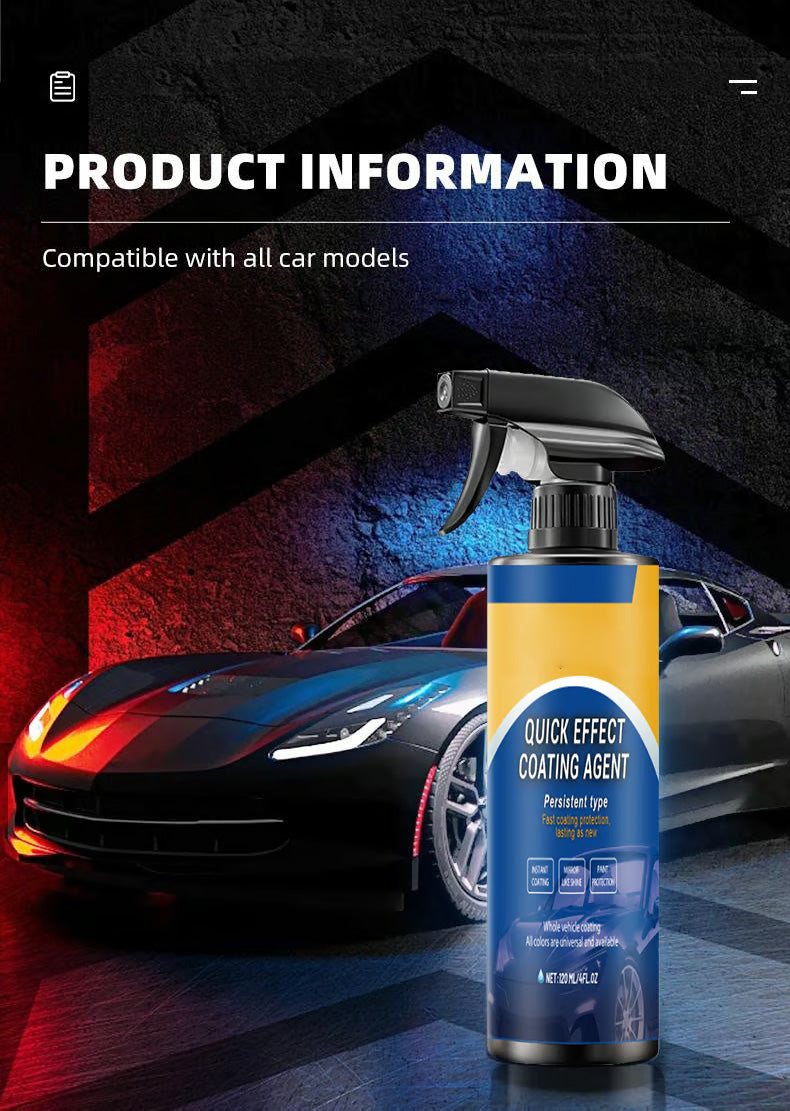 🔥2026 Hot Sale🔥Advanced Car Quick-acting Coating Agent Spray✨(Bonus towel included with every purchase!)