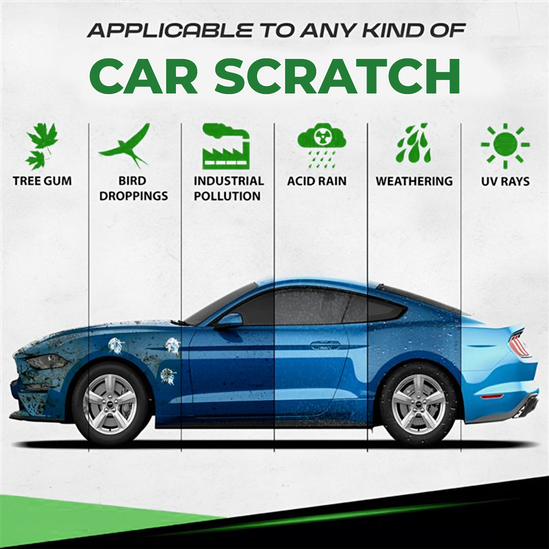 Car Scratch Remover —  Visibly Improve Car Scratches at Home & No Repainting Required