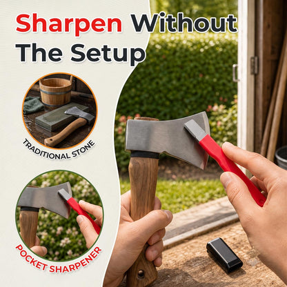 🔥 LAST DAY: BUY 2, GET 1 FREE — Pocket Carbide Sharpener