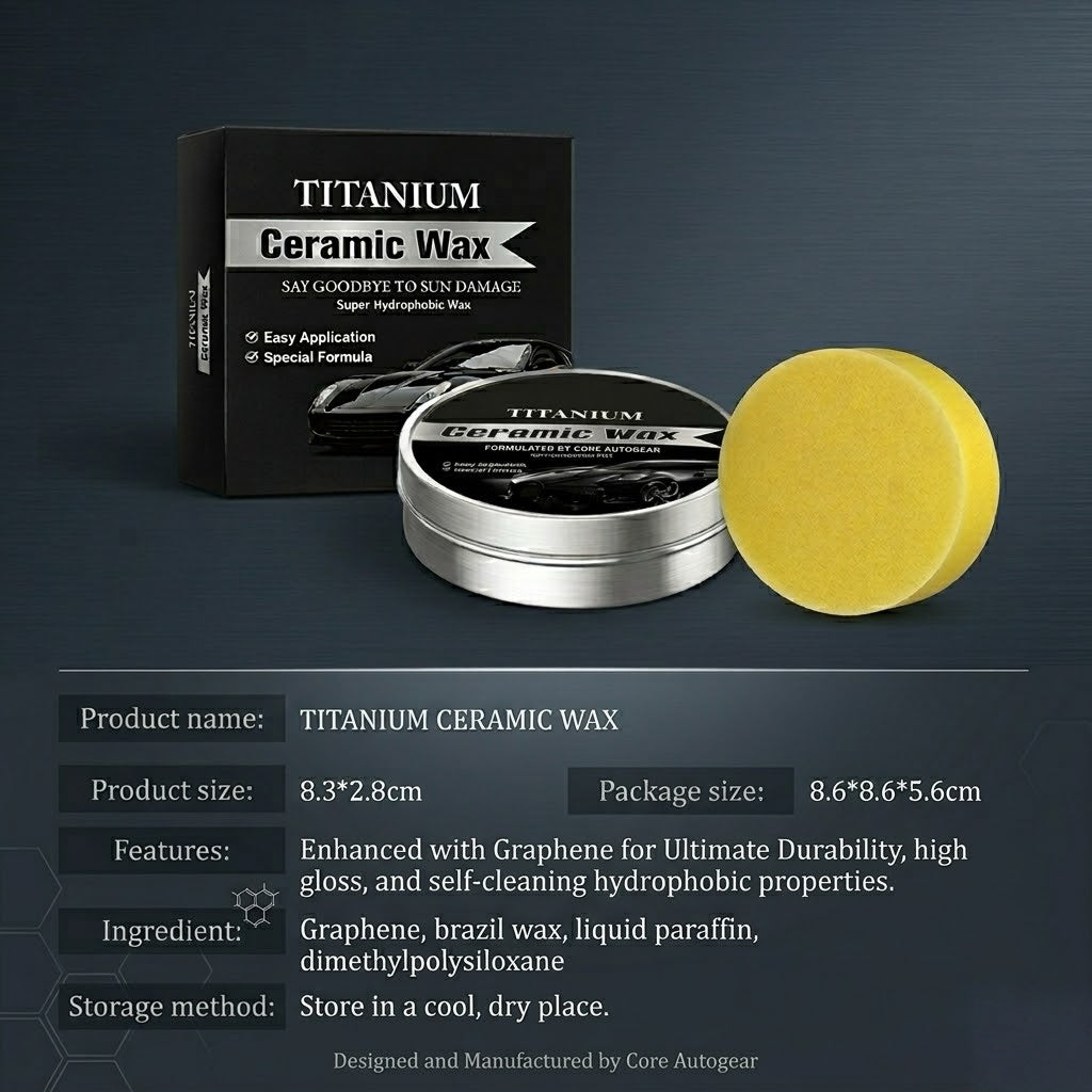 2026 Titanium Ceramic Wax Cream