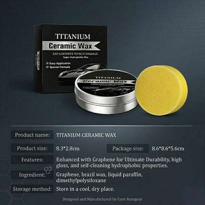 2026 Titanium Ceramic Wax Cream