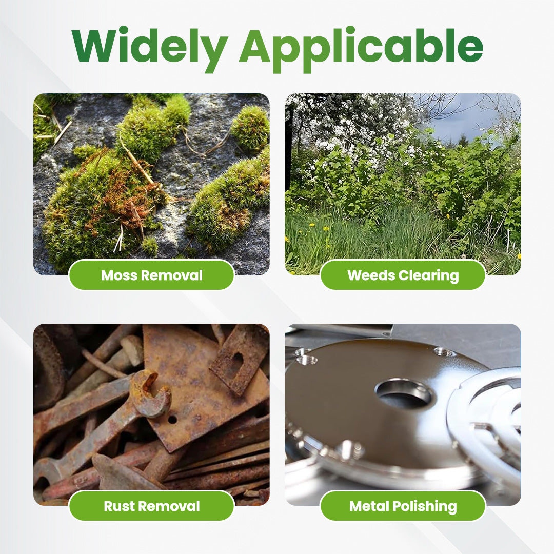 Heavy-Duty Steel Wire Trimmer Head for Cordless Weed Trimmers
