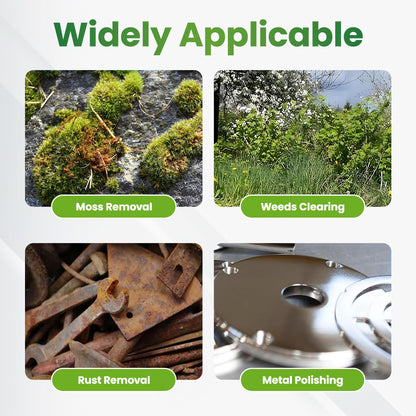 Heavy-Duty Steel Wire Trimmer Head for Cordless Weed Trimmers