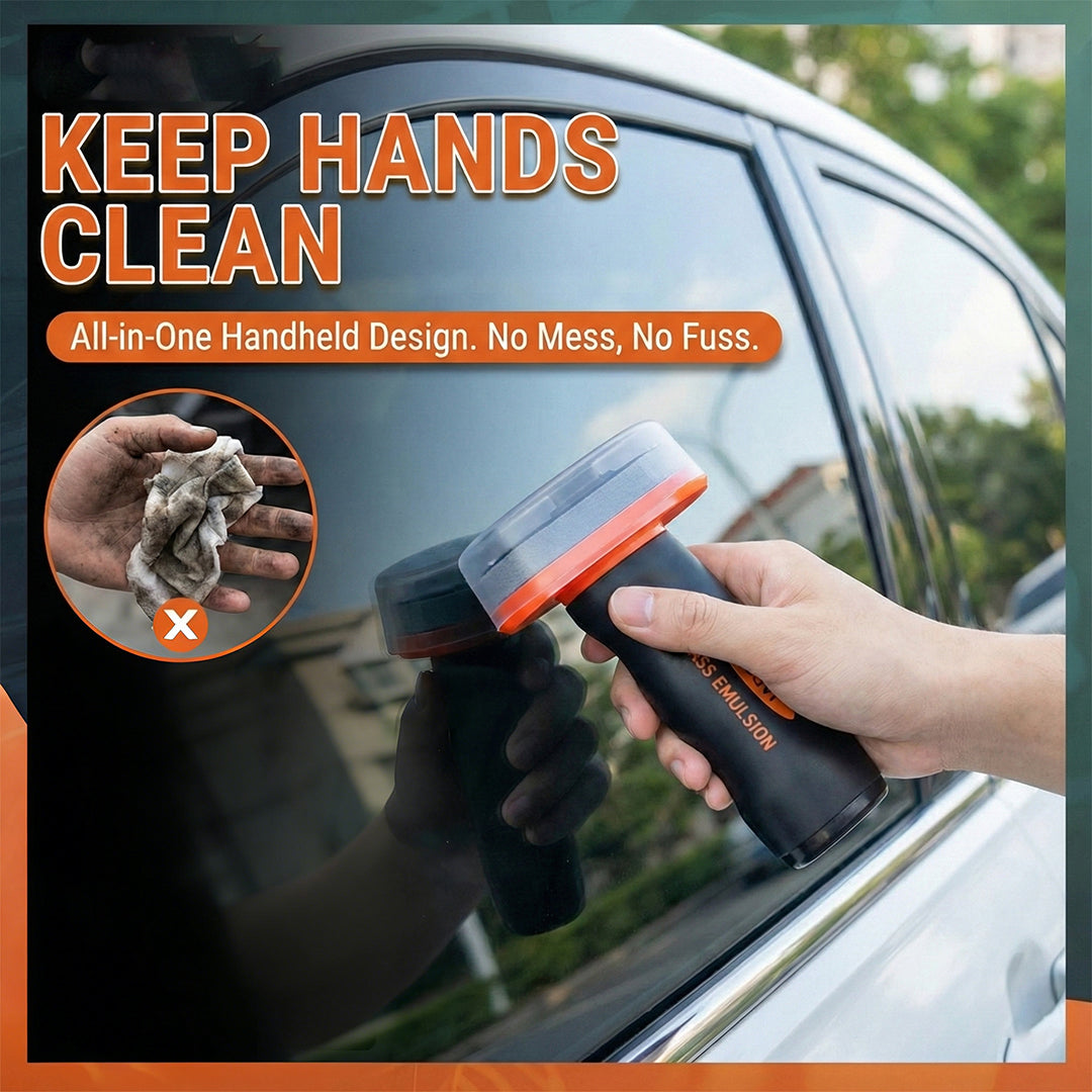Handheld Glass Oil-Film Remover – Eliminates Glare for Crystal Clear Vision