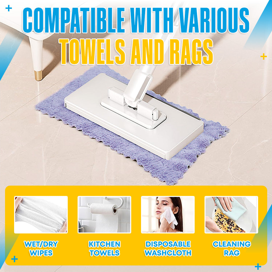 Last Day: 50% OFF – Disposable Dust Mop with 4 Reusable Cloths