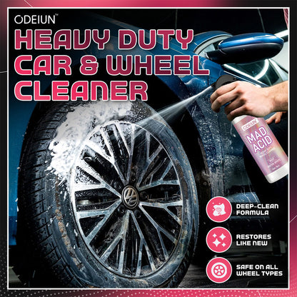 ✨ ODEIUN™ Heavy Duty Car & Wheel Cleaner — Rust • Water Spots • Grime — Gone in Seconds