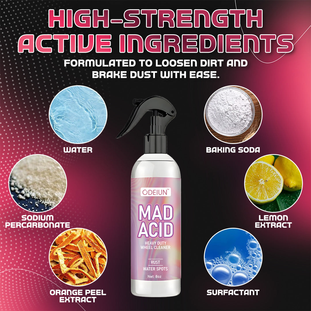 ✨ ODEIUN™ Heavy Duty Car & Wheel Cleaner — Rust • Water Spots • Grime — Gone in Seconds