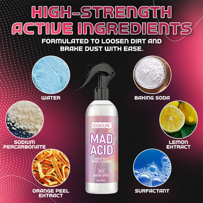✨ ODEIUN™ Heavy Duty Car & Wheel Cleaner — Rust • Water Spots • Grime — Gone in Seconds