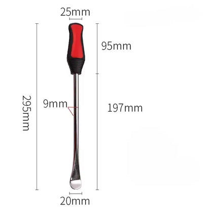 🔧 Multi-Functional Tire Lever Pry Bar – Dual-End Design, Non-Slip Grip, Heavy-Duty for Car, Motorcycle & Bike