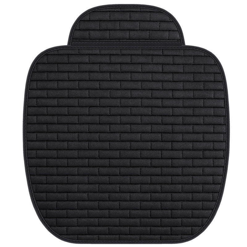 🖤Breathable Linen Car Seat Cushion Set – Comfort, Safety & Style for Every Drive