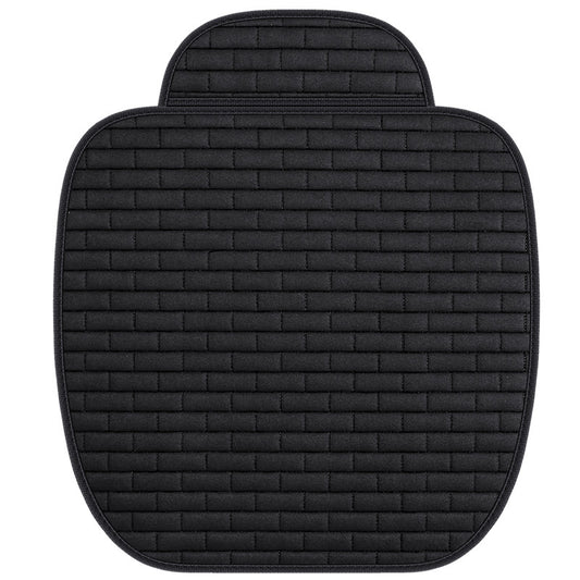 🖤Breathable Linen Car Seat Cushion Set – Comfort, Safety & Style for Every Drive