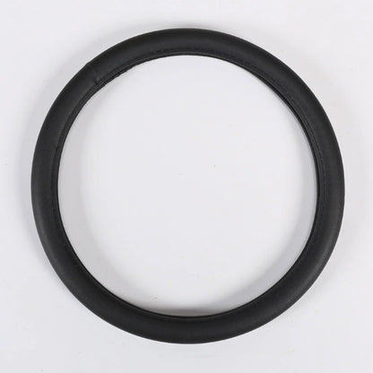 🚗Premium Anti-Slip Leather Steering Wheel Cover – Universal 38cm Fit, All-Season Comfort & Business Style