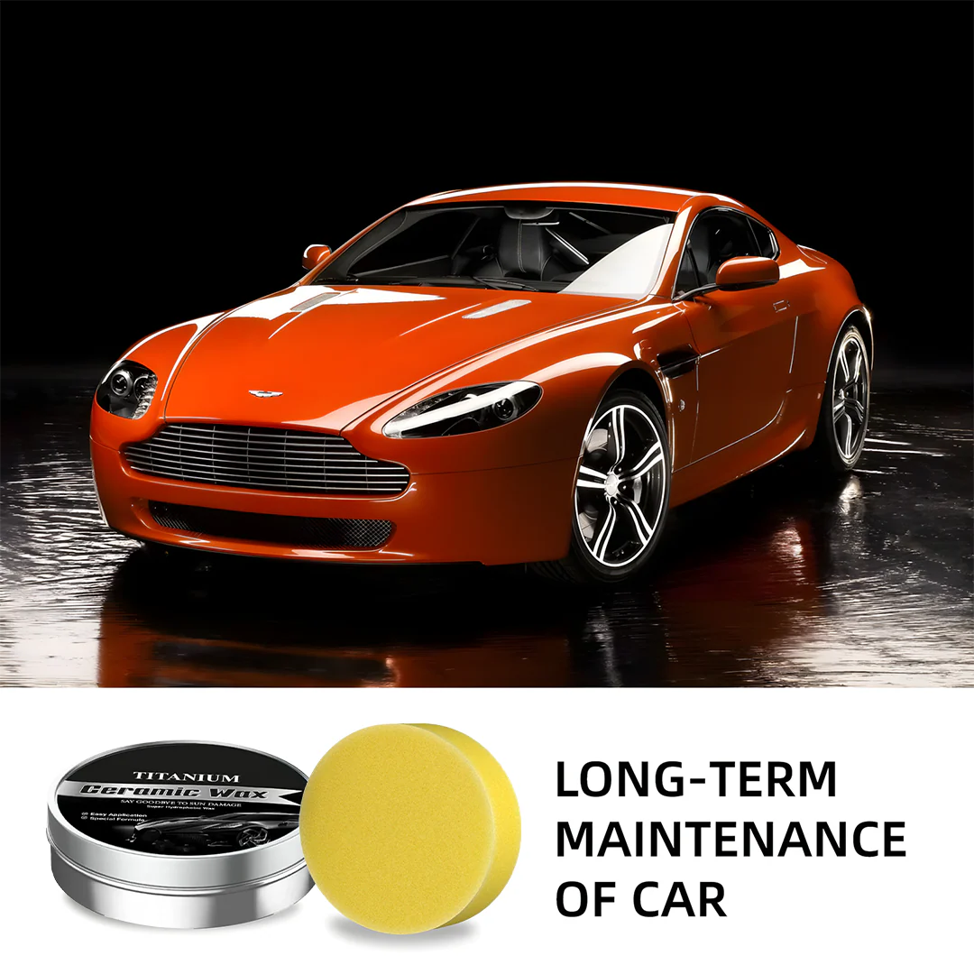 Titanium Ceramic Wax Cream - Mirror Shine & Protection in 15 Minutes