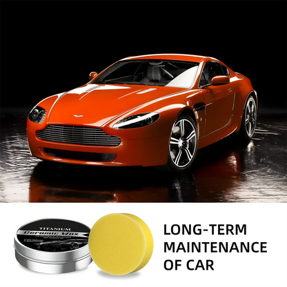 Titanium Ceramic Wax Cream - Mirror Shine & Protection in 15 Minutes