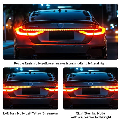 Triple-Row LED Tailgate Light Bar - 5-Function Weatherproof Strip
