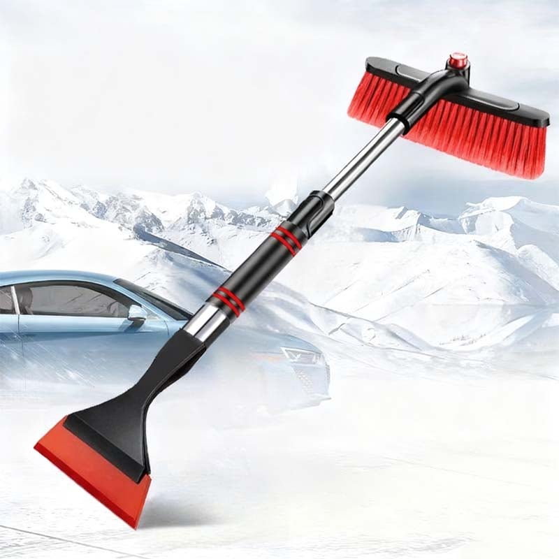 Last Day 49% OFF: Heavy-Duty Extendable Snow Brush & Ice Scraper ❄️