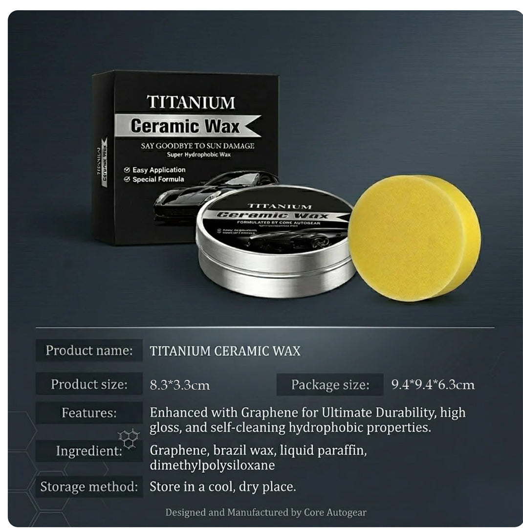 2026 Titanium Ceramic Wax Cream