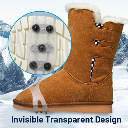 Manganese Steel Anti-Slip Ice Cleats 🧊 – Heavy-Duty Grip for Winter Safety 🛡️