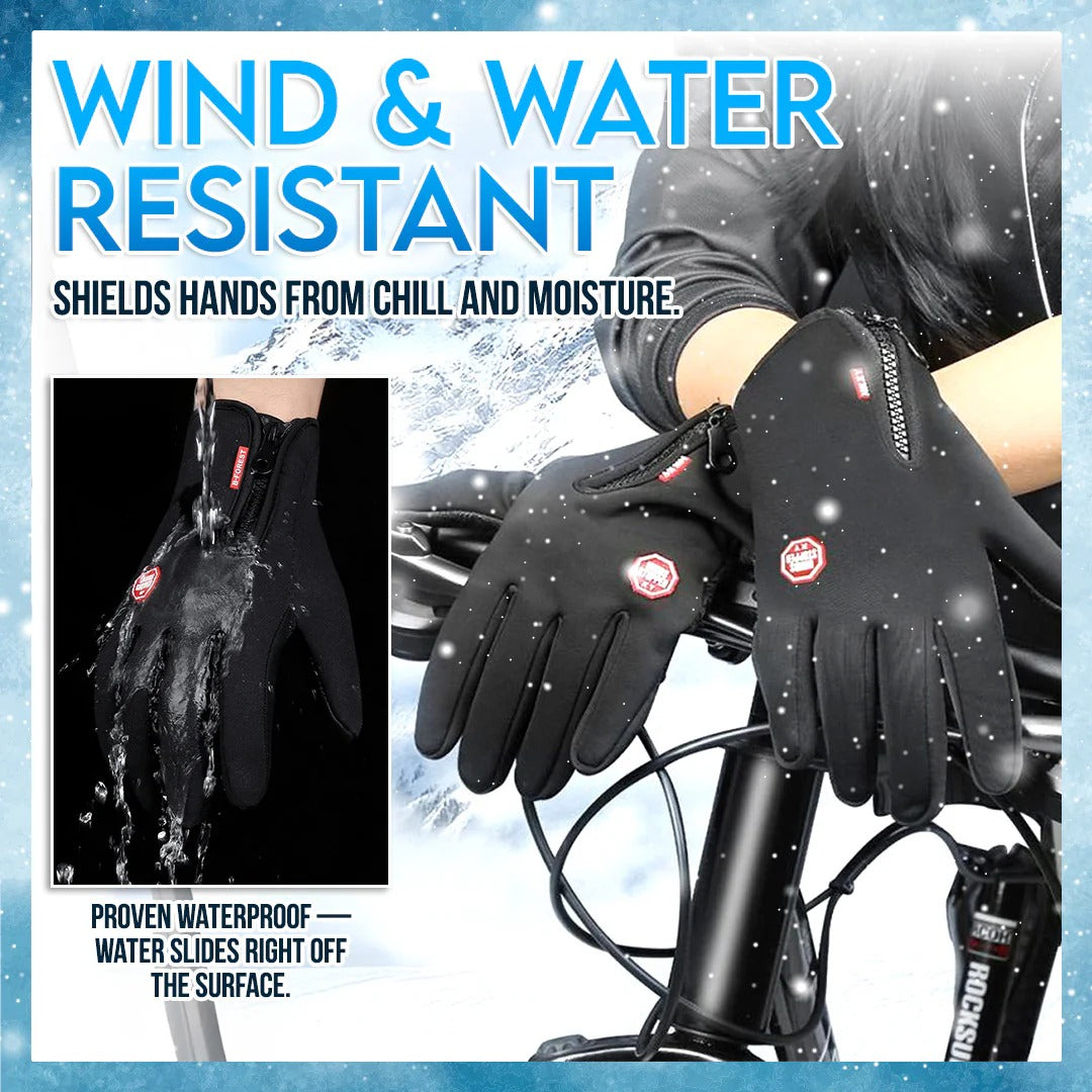 Last Day Buy 1 Pair, Windproof Winter Gloves Touchscreen Gloves Thermal Warm Gloves for Men and Women