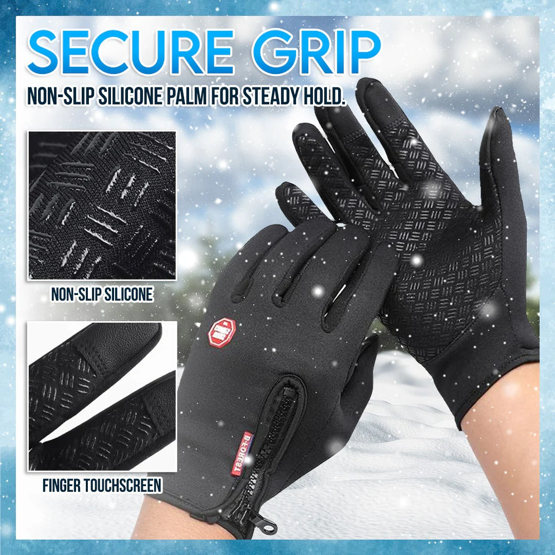 Last Day Buy 1 Pair, Windproof Winter Gloves Touchscreen Gloves Thermal Warm Gloves for Men and Women