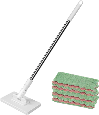 Last Day: 50% OFF – Disposable Dust Mop with 4 Reusable Cloths