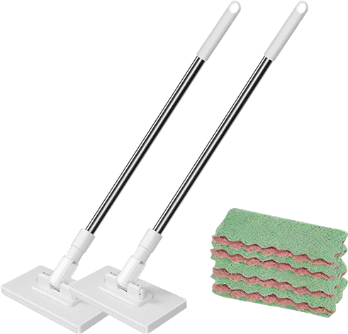 Last Day: 50% OFF – Disposable Dust Mop with 4 Reusable Cloths