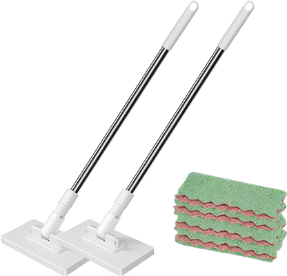 Last Day: 50% OFF – Disposable Dust Mop with 4 Reusable Cloths