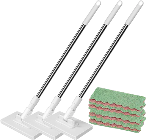Last Day: 50% OFF – Disposable Dust Mop with 4 Reusable Cloths