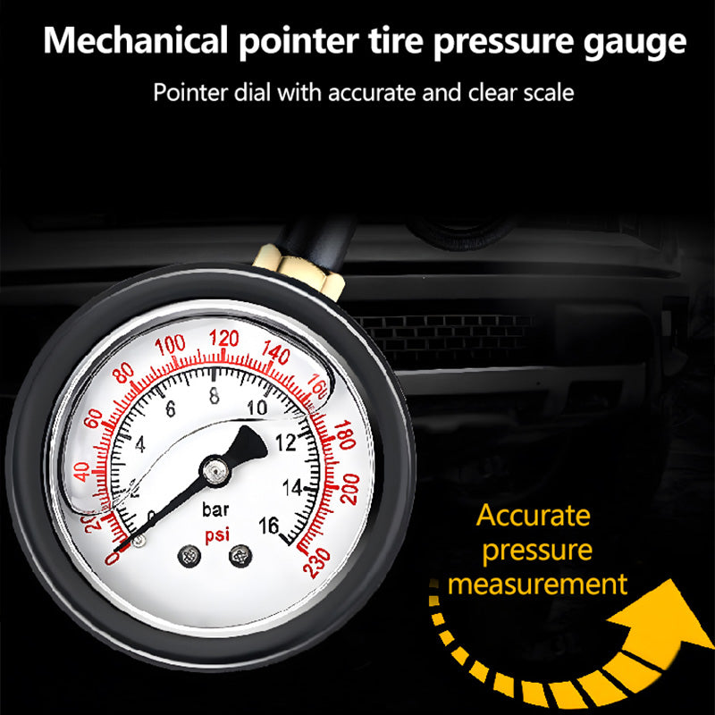 Pro-Grade 2-in-1 Digital Tire Pressure Gauge & Inflator